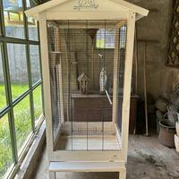 Voliera per uccelli + accessori