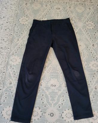 pantaloni zara chino skinny fit uomo m