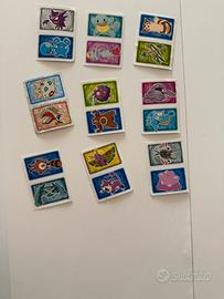Lotto Sticker Adesivi Pokémon Vintage