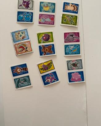 Lotto Sticker Adesivi Pokémon Vintage
