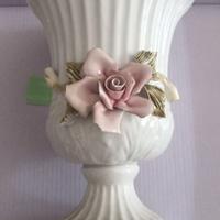 Vaso piccolo soprammobile decorato