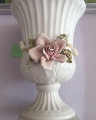 Vaso piccolo soprammobile decorato