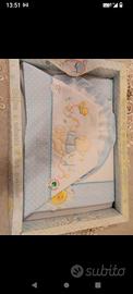 in cotone x lettino con sbarre a scelta 