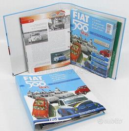 Die cast 1/43 Modellino Auto Diorama Fiat 500 MyCar Francis Lombardi Blu