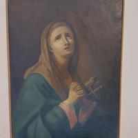 Antico dipinto Quadro del 1700 madonna addolorata 