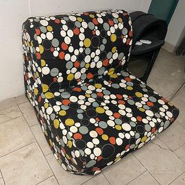 Lyckselew ikea poltrona letto singolo