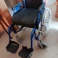 Carrozzina disabili E-Light più accessori