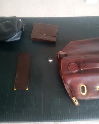 borse vintage in pelle e cuoio