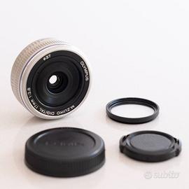 Obiettivo Olympus M.Zuiko 17mm F2.8+New Filtro UV