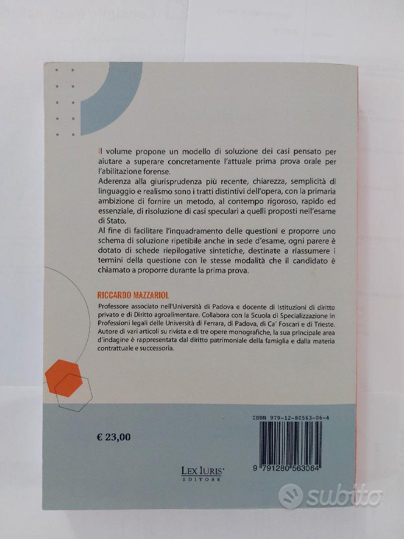 Orale Rafforzato - 30 quesiti di diritto penale, Lex Iuris