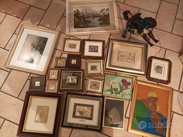 Stock quadri varie misure