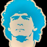 Lampada led Maradona