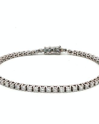 Bracciale Tennis di Diamanti in Oro Bianco