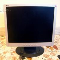 Monitor acer 17" pollici