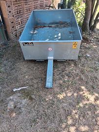 carrello traino per trattorino raserba 