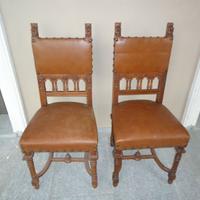 poltroncine in legno