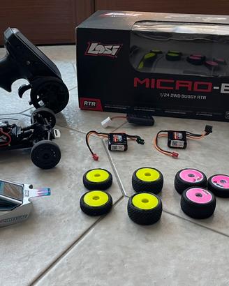 Losi Micro-B 1/24 2WD Buggy RC + accessori
