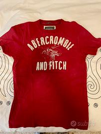 T-shirt Abercrombie&Fitch rossa