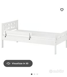 Letto bambini lunghezza 165 cm
