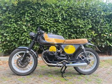 Moto Guzzi V65 Custom - stile v7 / Scrambler -1984