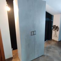 Mobile bianco e grigio cemento Leroy Merlin