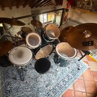 Batteria Gretsch Catalina Ash Verde/Nera Completa