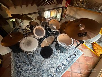 Batteria Gretsch Catalina Ash Verde/Nera Completa