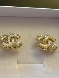 Orecchini perle e zirconi