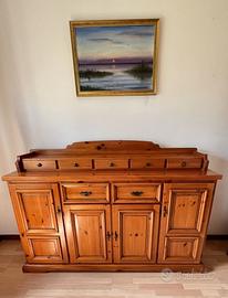 Credenza madia DEL TONGO in legno massello