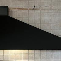 Cappa fumaria con aspiratore e luce