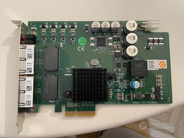 Scheda di rete Advantech PCIE-1674E-AE NUOVA, mai