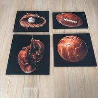 Quadri su tela vintage sport