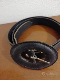 Cintura con fibbia ovale 