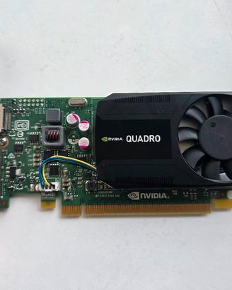 scheda video NVIDIA Quadro K620 2GB GDDR3