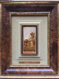 Quadro in foglia d'oro