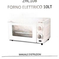 Fornetto ZEPHIR - ZHC10B-Bianco 10 Lt