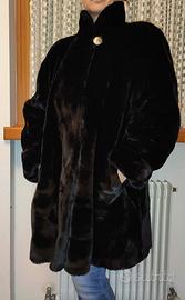 PELLICCIA ECOLOGICA NERA TG 40/42