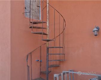 Scala a chiocciola per esterni