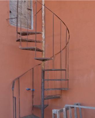 Scala a chiocciola per esterni