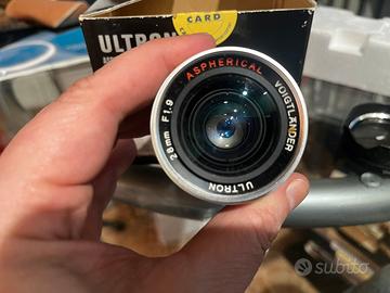 Raro voightlander ultron 28 1.9 asph