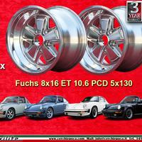 2 pz cerchi Porsche Fuchs 8x16 ET10.6 5x130