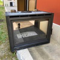 Inserto a legna SUPRA 76cm x 46cm x 60cm