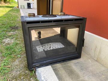 Inserto a legna SUPRA 76cm x 46cm x 60cm