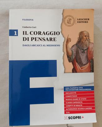Il coraggio di pensare 1 + quaderno 