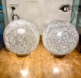 Lampade da tavolo sfera a filo intrecciato