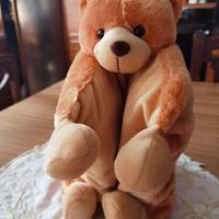 Peluche con coperta di pile