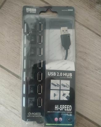 Trust USB 2.0 hub 7 porte High speed