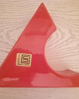 Vaso rosso vintage 