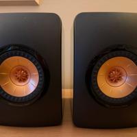 KEF LS 50 anniversary con piedistalli