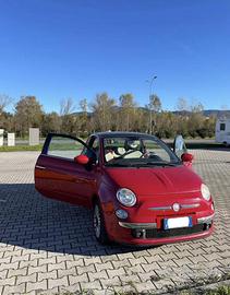 Fiat500 rossa